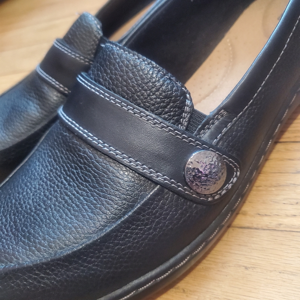 Clarks Womens Cora Daisy Loafer Shoes Size 9.5 M Comfort Office Orth Olite Casua - Picture 9 of 11